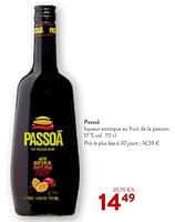 Promotions Passoa liqueur exotique au fruit de la passion - Passoa - Valide de 05/06/2024 à 18/06/2024 chez OKay