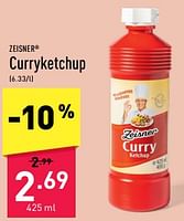 Promoties Curryketchup - Zeisner - Geldig van 22/06/2024 tot 28/06/2024 bij Aldi