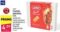 Promoties Ijssticks speculoos - Lotus Bakeries - Geldig van 21/06/2024 tot 23/06/2024 bij Aldi