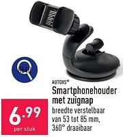 Promoties Smartphonehouder met zuignap - AutoXS - Geldig van 22/06/2024 tot 23/06/2024 bij Aldi