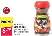 Promotions Café soluble - Nescafe - Valide de 21/06/2024 à 23/06/2024 chez Aldi