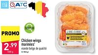 Promotions Chicken wings marinées - Produit maison - Aldi - Valide de 17/06/2024 à 23/06/2024 chez Aldi