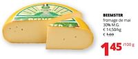 Promotions Beemster fromage de mai - Beemster - Valide de 06/06/2024 à 19/06/2024 chez Spar (Colruytgroup)