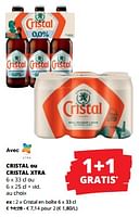 Promotions Cristal en boîte - Cristal - Valide de 06/06/2024 à 19/06/2024 chez Spar (Colruytgroup)
