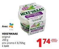 Promotions Heks’nkaas original - Heks'n Kaas - Valide de 06/06/2024 à 19/06/2024 chez Spar (Colruytgroup)