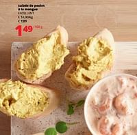 Promotions Salade de poulet à la mangue excellent - Excellent - Valide de 06/06/2024 à 19/06/2024 chez Spar (Colruytgroup)