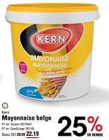 Promotions Mayonnaise belge - Kern - Valide de 06/06/2024 à 24/06/2024 chez Sligro