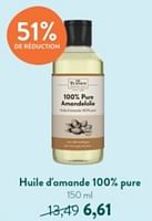 Promotions Huile d`amande 100% pure - De Tuinen - Valide de 10/06/2024 à 07/07/2024 chez Holland & Barret