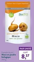 Promotions Maca en poudre biologique - Biotona - Valide de 10/06/2024 à 07/07/2024 chez Holland & Barret