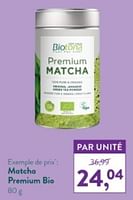 Promotions Matcha premium bio - Biotona - Valide de 10/06/2024 à 07/07/2024 chez Holland & Barret