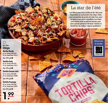 Promotions Chips nacho ronde - Mr. Mex - Valide de 06/06/2024 à 24/06/2024 chez Sligro
