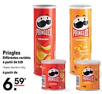 Promotions Pringles - Pringles - Valide de 06/06/2024 à 24/06/2024 chez Sligro