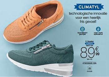 Promoties Sneaker - Huismerk - Damart - Geldig van 01/06/2024 tot 16/06/2024 bij Damart