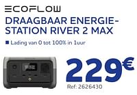 Ecoflow draagbaar energiestation river 2 max-Ecoflow