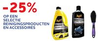 -25% op een selectie reinigingsproducten en accessoires-Huismerk - Auto 5 