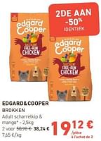 Promoties Edgard+cooper brokken adult scharrelkip + mango - Edgard & Cooper - Geldig van 12/06/2024 tot 23/06/2024 bij Tom&Co