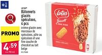 Promotions Bâtonnets glacés spéculoos - Lotus Bakeries - Valide de 21/06/2024 à 23/06/2024 chez Aldi