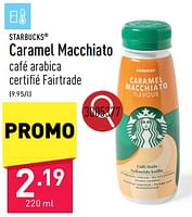Promotions Caramel macchiato - Starbucks - Valide de 21/06/2024 à 23/06/2024 chez Aldi