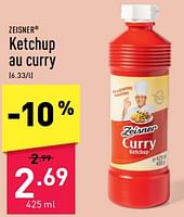 Promotions Ketchup au curry - Zeisner - Valide de 22/06/2024 à 28/06/2024 chez Aldi