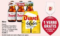Promotions Bière duvel 666 - Duvel - Valide de 13/06/2024 à 19/06/2024 chez Delhaize