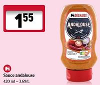 Promotions Sauce andalouse - Produit Maison - Delhaize - Valide de 13/06/2024 à 19/06/2024 chez Delhaize