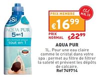 Promotions Aqua pur - BSI - Valide de 12/06/2024 à 17/06/2024 chez Trafic