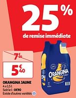 Promoties Orangina jaune - Orangina - Geldig van 11/06/2024 tot 16/06/2024 bij Auchan