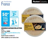 Houmous auchan collection-Huismerk - Auchan