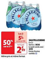Promoties San pellegrino - San Pellegrino - Geldig van 11/06/2024 tot 16/06/2024 bij Auchan