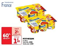 Promoties Petit nesquik - Nestlé - Geldig van 11/06/2024 tot 17/06/2024 bij Auchan