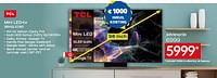 Promoties Tcl mini led-tv 98mqled80 - TCL - Geldig van 31/05/2024 tot 30/06/2024 bij Selexion