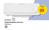 Promoties Eurom wandverwarming sani-wall - Eurom - Geldig van 12/06/2024 tot 24/06/2024 bij Brico