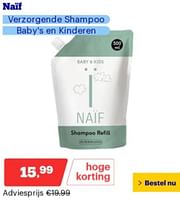 Promoties Naif verzorgende shampoo baby`s en kinderen - Naif - Geldig van 10/06/2024 tot 16/06/2024 bij Bol.com