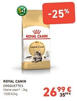 Promotions Royal canin croquettes maine coon - Royal Canin - Valide de 12/06/2024 à 23/06/2024 chez Tom&Co