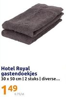 Promoties Hotel royal gastendoekjes - Hotel Royal - Geldig van 12/06/2024 tot 18/06/2024 bij Action