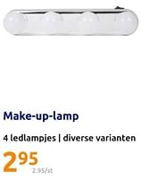 Promoties Make-up-lamp - Huismerk - Action - Geldig van 12/06/2024 tot 18/06/2024 bij Action