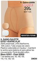 Promotions Gaine-culotte effet ventre plat - Produit Maison - Damart - Valide de 01/06/2024 à 16/06/2024 chez Damart