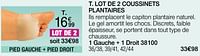 Promotions Lot de 2 coussinets plantaires - Epitact - Valide de 01/06/2024 à 16/06/2024 chez Damart
