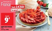 Tarte aux fraises-Huismerk - Auchan