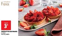 Tartelettes aux fraises-Huismerk - Auchan