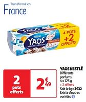 Promoties Yaos nestlé - Nestlé - Geldig van 11/06/2024 tot 17/06/2024 bij Auchan