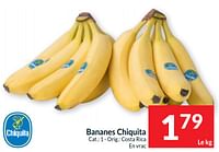 Promotions Bananes chiquita - Chiquita - Valide de 11/06/2024 à 16/06/2024 chez Intermarche
