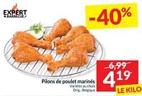 Promotions Pilons de poulet marinés - Produit maison - Intermarche - Valide de 11/06/2024 à 16/06/2024 chez Intermarche