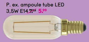 Promotions Ampoule tube led - Produit maison - Leen Bakker - Valide de 10/06/2024 à 23/06/2024 chez Leen Bakker