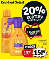Promoties Kids spray spf50+ - Huismerk - Kruidvat - Geldig van 11/06/2024 tot 23/06/2024 bij Kruidvat