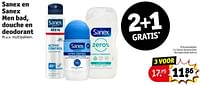 Promoties Sanex douche zero normale huid - Sanex - Geldig van 11/06/2024 tot 23/06/2024 bij Kruidvat