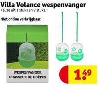 Promoties Villa volance wespenvanger - Villa Volance - Geldig van 11/06/2024 tot 23/06/2024 bij Kruidvat