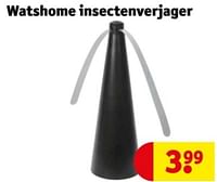 Promoties Watshome insectenverjager - Watshome - Geldig van 11/06/2024 tot 23/06/2024 bij Kruidvat
