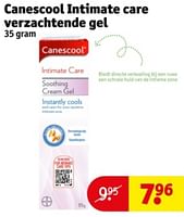 Promoties Canescool intimate care verzachtende gel - Huismerk - Kruidvat - Geldig van 11/06/2024 tot 23/06/2024 bij Kruidvat