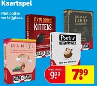 Promoties Kaartspel - Huismerk - Kruidvat - Geldig van 11/06/2024 tot 23/06/2024 bij Kruidvat